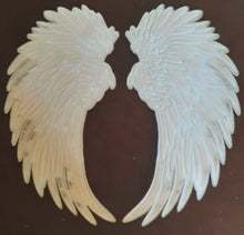 Load image into Gallery viewer, XLarge Angel Wings Moldd Made w/Translucent Platinum Silicone (this is for the pair of molds)