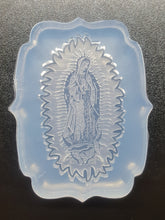 Load image into Gallery viewer, Etched Mother Mary Mold! Made with Crystal Clear Platinum Silicone