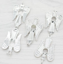Load image into Gallery viewer, Angel Cage Pendant will hold a 6mm bead (Please read description)