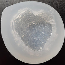 Load image into Gallery viewer, 2"x 1 3/4" Exclusive Crystal Mold Made w/Translucent Platinum Silicone Mold #8