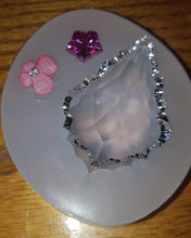 Load image into Gallery viewer, Shiny Cryrstal Teardrop Mold made with Platinum Silicone