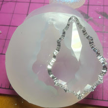 Load image into Gallery viewer, Shiny Cryrstal Teardrop Mold made with Platinum Silicone
