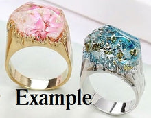 Load image into Gallery viewer, Broken Ring Mold made with Crystal Clear Platinum Silicone