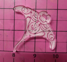 Load image into Gallery viewer, Etched Under the Sea Mold made with Crystal Clear Platinum Silicone Mold