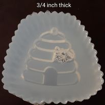 Bee Hive Mold made w/Crystal Clear Platinum Silicone
