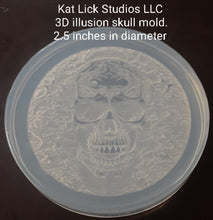 Load image into Gallery viewer, 3D Illusion Skull Mold