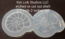Load image into Gallery viewer, Etched or Cut Out Shell Mold