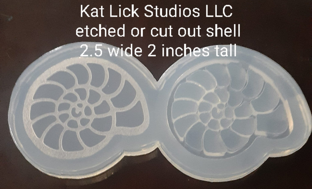 Etched or Cut Out Shell Mold