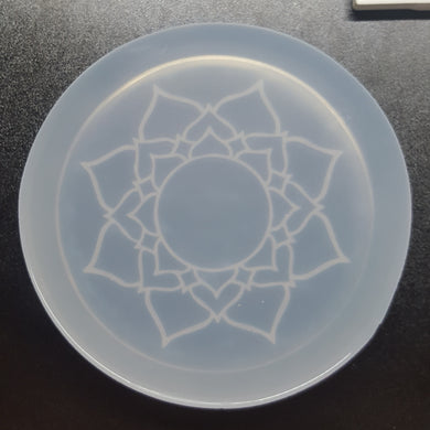 Etched Lotus Coaster Mold