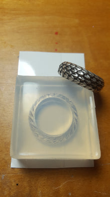 Ring Mold made w/Crystal Clear Platinum Silicone