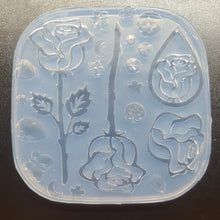 Load image into Gallery viewer, Roses Pallet Mold made with Crystal Clear Platinum Silicone