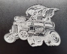 Load image into Gallery viewer, Etched Hot Rod Woody Woodpecker Car-toon Mold Made with Translucent Platinum Silicone