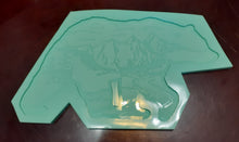 Load image into Gallery viewer, X-Large Etched Bear Mold Made w/Mold Star Platinum Silicone