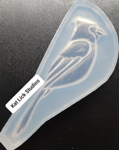 3D Cardinal Mold Made w/Crystal Clear Platinum Silicone