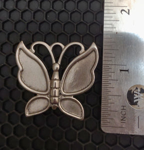 Stainless Steel Metal Butterfly Pendant
