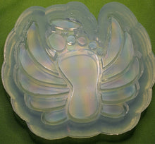 Load image into Gallery viewer, Holographic Molds Baby Foot w/Wings Mold Made w/Crystal Clear Platinum Silicone