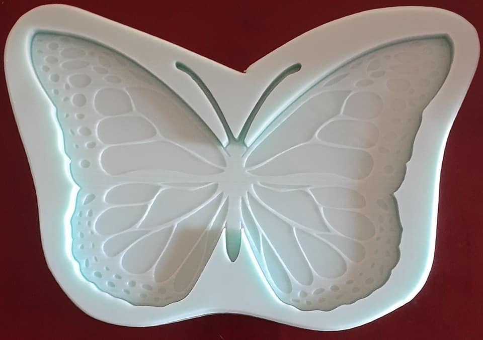 Etched Monarch Butterfly Mold! Made w/Mold Star Platinum Silicone