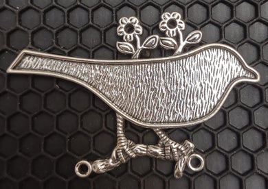 Tibetan Style Metal Bird Pendant