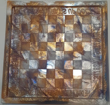 Load image into Gallery viewer, 8x8 Exclusive Checkerboard and Checkers Molds Made w/Translucent Platinum Silicone in Colors (colors may vary)
