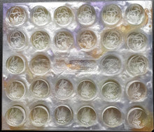 Load image into Gallery viewer, 8x8 Exclusive Checkerboard and Checkers Molds Made w/Translucent Platinum Silicone in Colors (colors may vary)