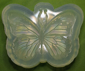 Holographic Molds Etched Butterfly Mold Made w/Crystal Clear Platinum Silicone