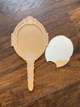 Load image into Gallery viewer, Etched Childs Hand Mirror Mold Made w/Mold Star 15 Platinum Silicone (Mirrors sold separately link is in the description)