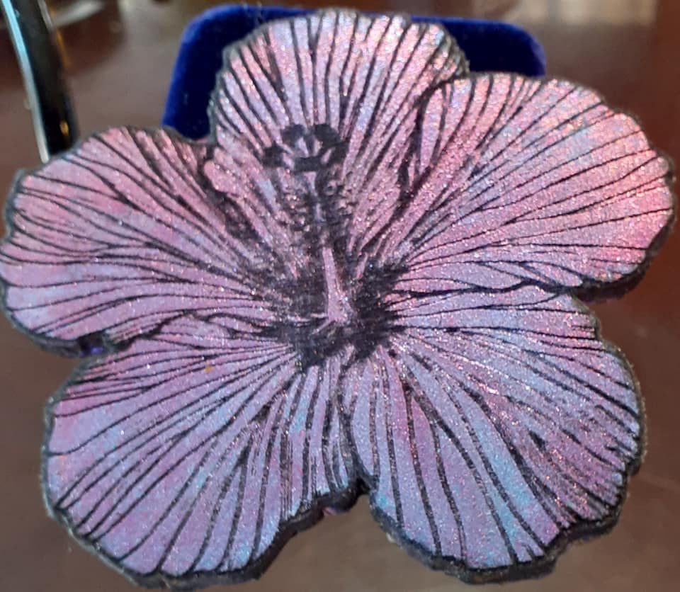 Flower Mold Made w/Translucent Platinum Silicone #3