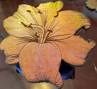 Flower Mold Made w/Translucent Platinum Silicone #1