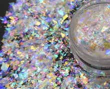 Load image into Gallery viewer, 12 Color Set of Luscious Cotton Candy Mylar Flakes (12 grams total)