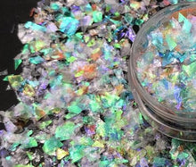Load image into Gallery viewer, 12 Color Set of Luscious Cotton Candy Mylar Flakes (12 grams total)