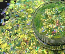 Load image into Gallery viewer, 12 Color Set of Luscious Cotton Candy Mylar Flakes (12 grams total)