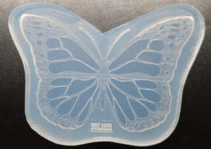 Etched Monarch Butterfly Mold! Made w/Crystal Clear Platinum Silicone