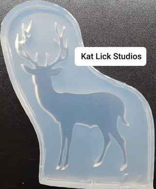 Buck Mold Made w/Crystal Clear Platinum Silicone