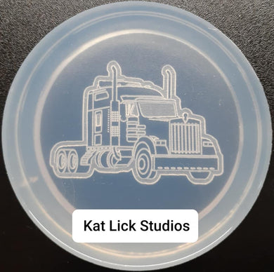 Diesel 2.5 Round Mold made w/Translucent Platinum Silicone