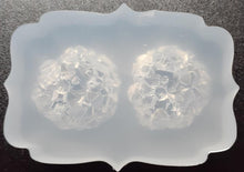 Load image into Gallery viewer, Exclusive Double Crystal Mold Made w/Translucent Platinum Silicone