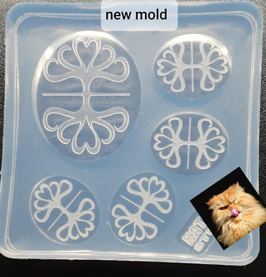 Double Tree Pallet Mold Made w/Crystal Clear Platinum Silicone