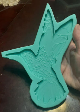 Exclusive Etched Hummingbird Mold! Made w/Mold Star Platinum Silicone