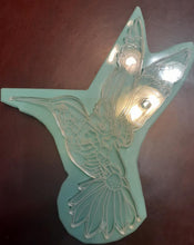 Load image into Gallery viewer, Exclusive Etched Hummingbird Mold! Made w/Mold Star Platinum Silicone