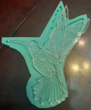 Load image into Gallery viewer, Exclusive Etched Hummingbird Mold! Made w/Mold Star Platinum Silicone