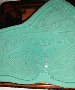 Etched Trout Mold Made w/Mold Star Platinum Silicone