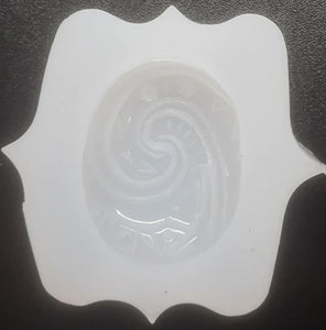 1.5 Moana- Heart of Te Fiti Mold Made w/Crystal Clear Platinum Silicone