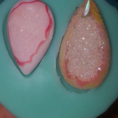 Druzy Silicone Mold for Resin, Soaps, Clay, and Casting.