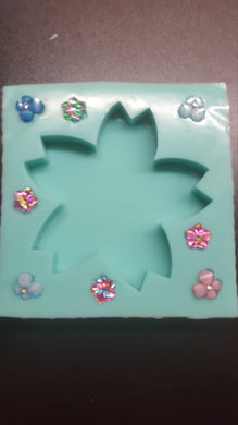 Sakura Flower Coaster Mold made w/ Crystal Clear Platinum Silicone