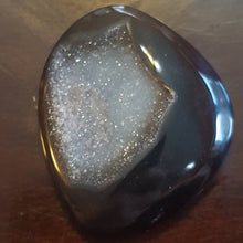 Load image into Gallery viewer, One of a Kind Druzy Mold made from Crystal Clear Platinum Silicone