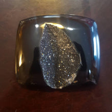 Load image into Gallery viewer, One of a Kind Druzy Mold made from Crystal Clear Platinum Silicone