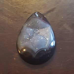 One of a Kind Druzy Mold made from Crystal Clear Platinum Silicone