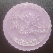 Load image into Gallery viewer, Angel and Stars Mold made with Crystal Clear Platinum Silicone