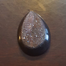 Load image into Gallery viewer, One of a Kind Druzy Mold made from Crystal Clear Platinum Silicone