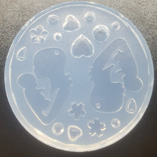 Load image into Gallery viewer, Mother and Child Mold made with Crystal Clear Platinum Silicone