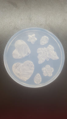 Druzy Silicone Pallet Mold Made w/Transparent Platinum Silicone